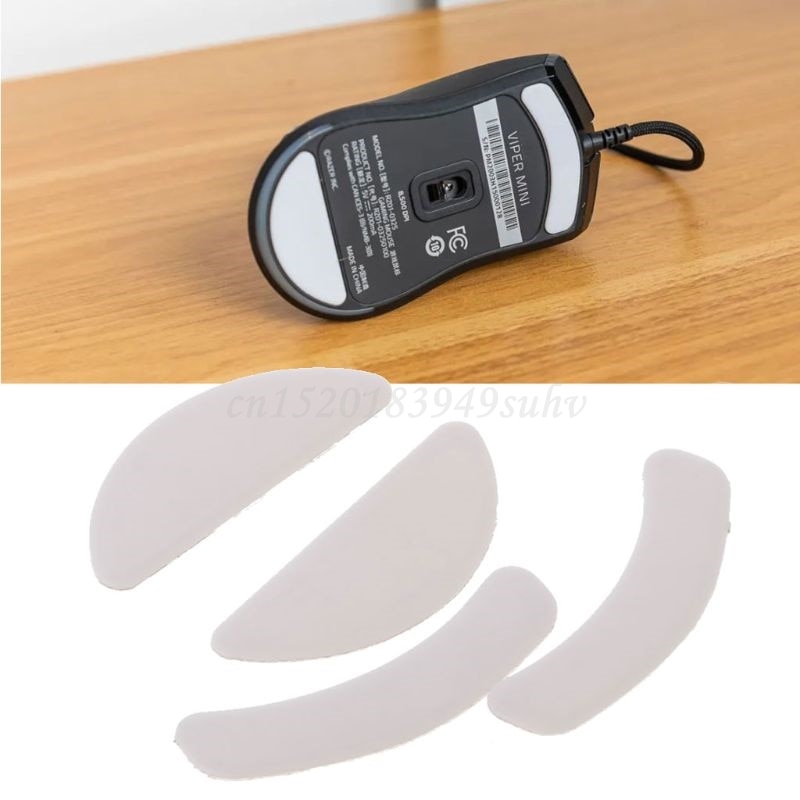 2 Sets/pack Tiger Gaming Mouse Skates Feet For Razer Viper Mini Mouse Curve Edge