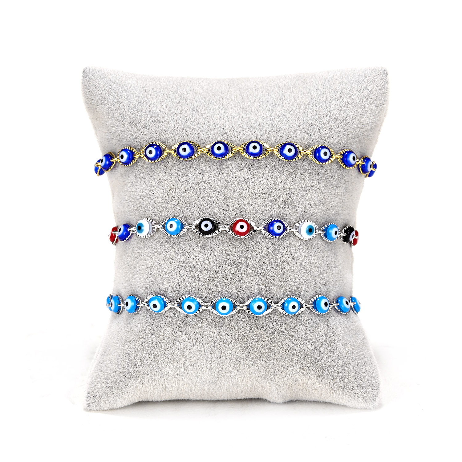 Bracelet turc porte-bonheur mauvais œil pour femmes, bijoux faits à la main avec des yeux bleus, pour Couple, amitié, fête d&#39;anniversaire,