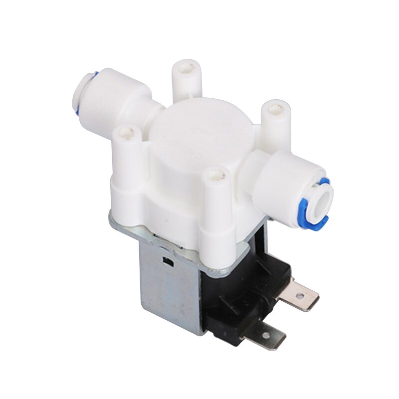Nc elektrische magneetventiel magnetische  dc 12v water-luchtinlaatstroomschakelaar 1/4 " 12v 24v 220v magnetische wasmachinedispenser
