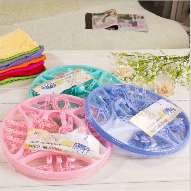 1pc Plastic Drying Rack Round Drying Rack Pantyhose Drying Rack Spring Plastic Drying Rack Clothes Racks for Hanging Clothes