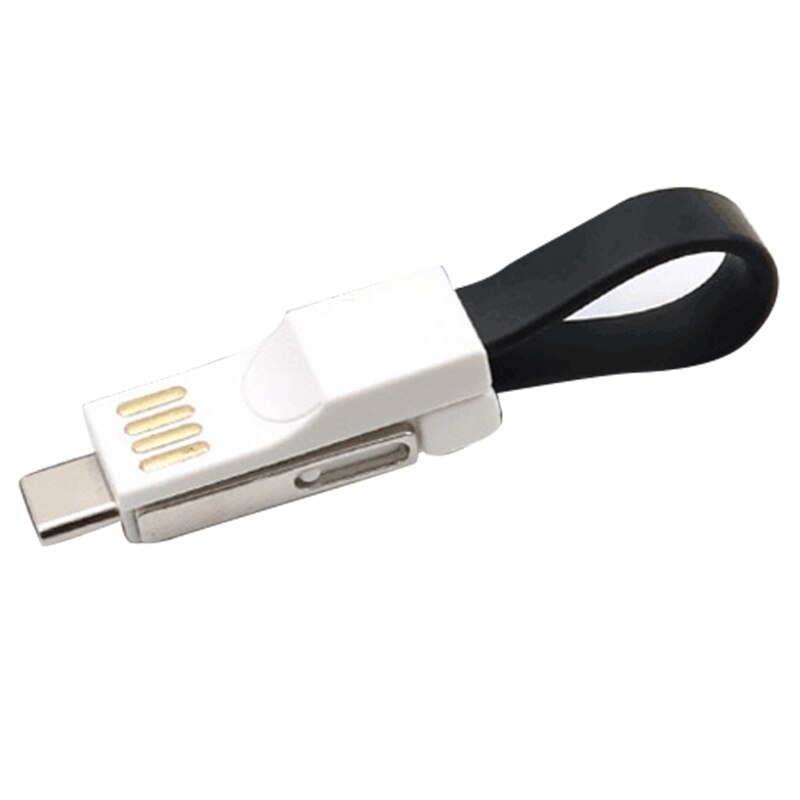 Design de chave portátil mini cabo usb carregador cabos micro-cabo de dados usb