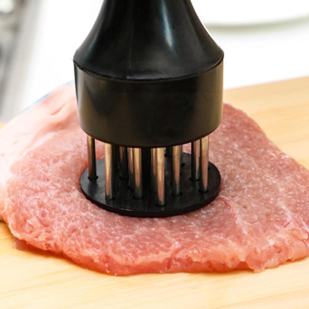 Kitchen Steel Gadget Meat Tenderizer Needle Steak Pork Cooking Meat Food Household Meat Tools Hammer Loose Chops Z8w6