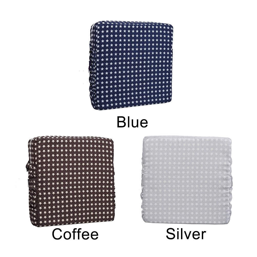 Stoel Kussen Hoge Stoel Spons Soft Dining Kinderen Wasbare Booster Seat Vierkante Verstelbare Kussen Beweegbare Verhogen Voor Baby 'S