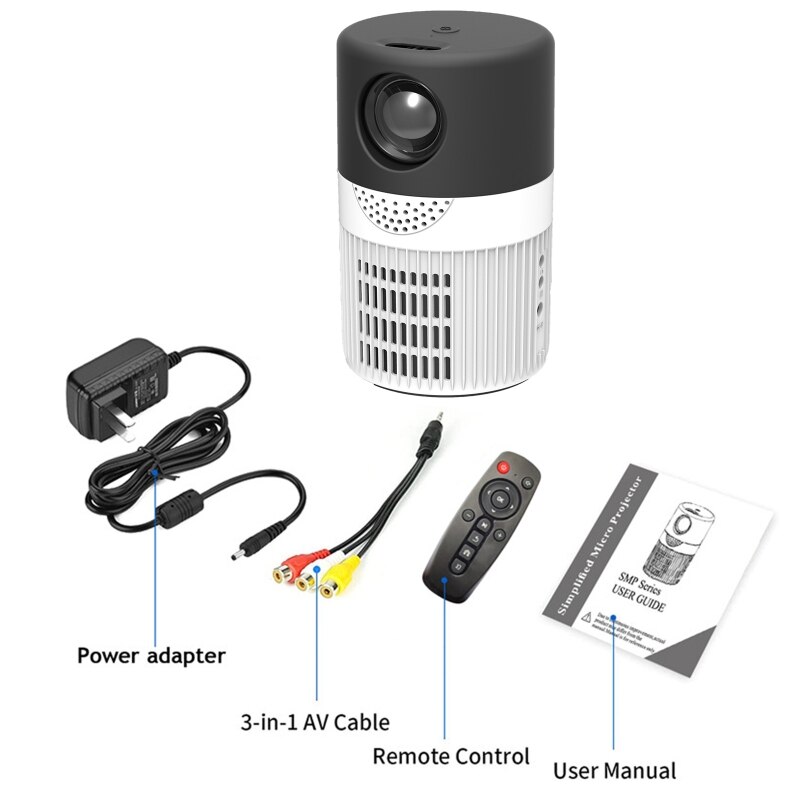 1080P High Definition Draagbare Movie Projector Home Theater Video Projectoren Geschikt Voor Hdmi Vga Usb Laptop Smartphone