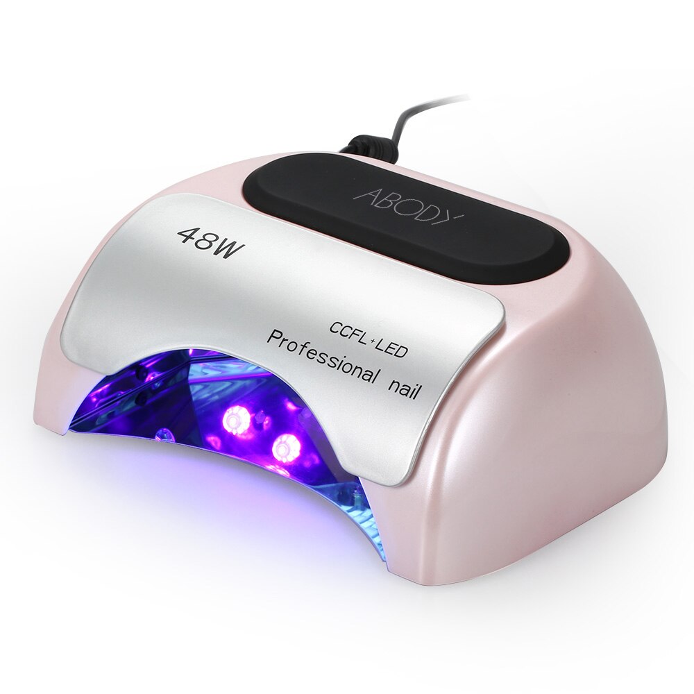 Abody 110-220V 48W CCFL + LED UV Lamp Light Beauty Salon Nail Dryer with Automatic Induction Timer Setting