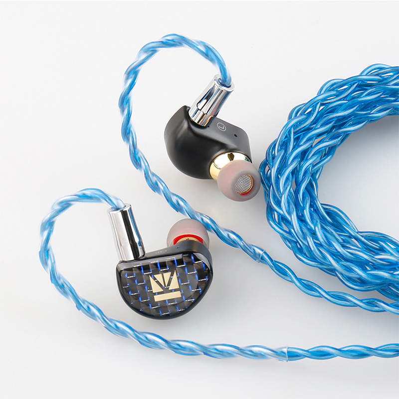 KBEAR Glory 4 Core 6N Single Crystal Copper Upgraded Earphone Cable 2PIN/QDC/MMCX/TFZ Earbuds Connector for KS1 KS2 LARK KZ IEMS