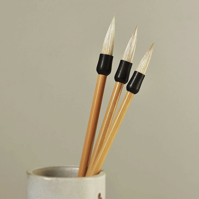 Running Regular Script Brush Multiple Hair Calligraphy Brush Ouyang Xun Yanzhenqing Calligraphie Pen Tinta China