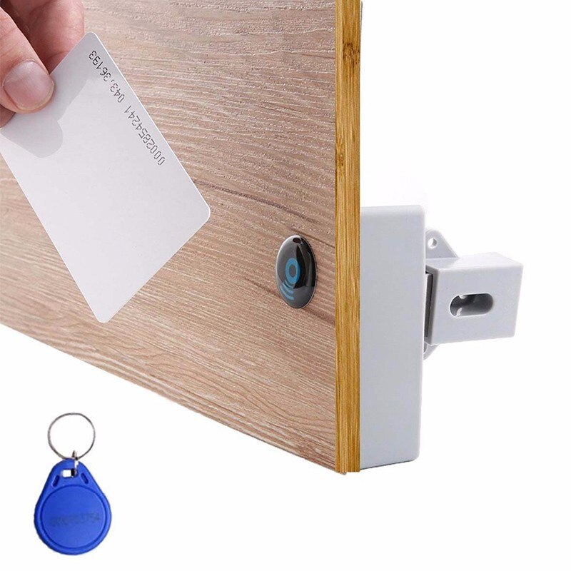 IC Card Sensor Digital RFID Drawer Card Lock DIY Electronic Invisible Hidden RFID Cabinet Lock