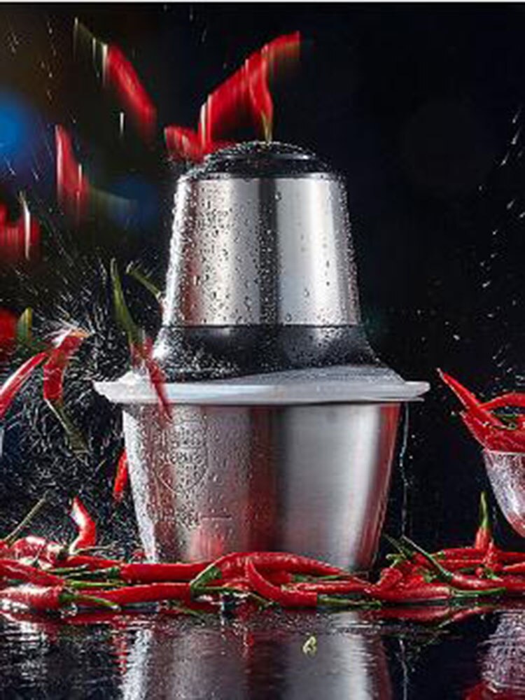 Meat grinder household electric stainless steel cooking mixer small mincer