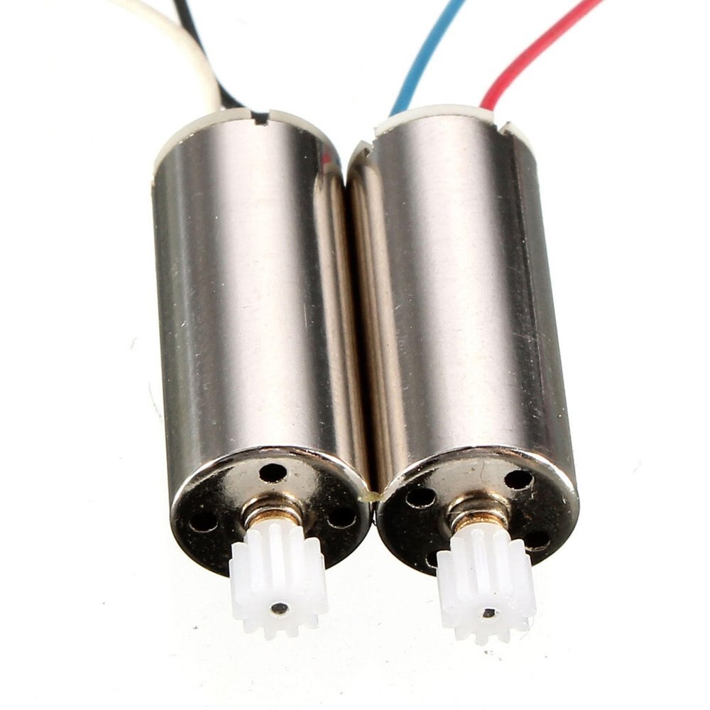 2pcs CW CCW Brushed Motor Set Clockwise and Anti-Clockwise Motors