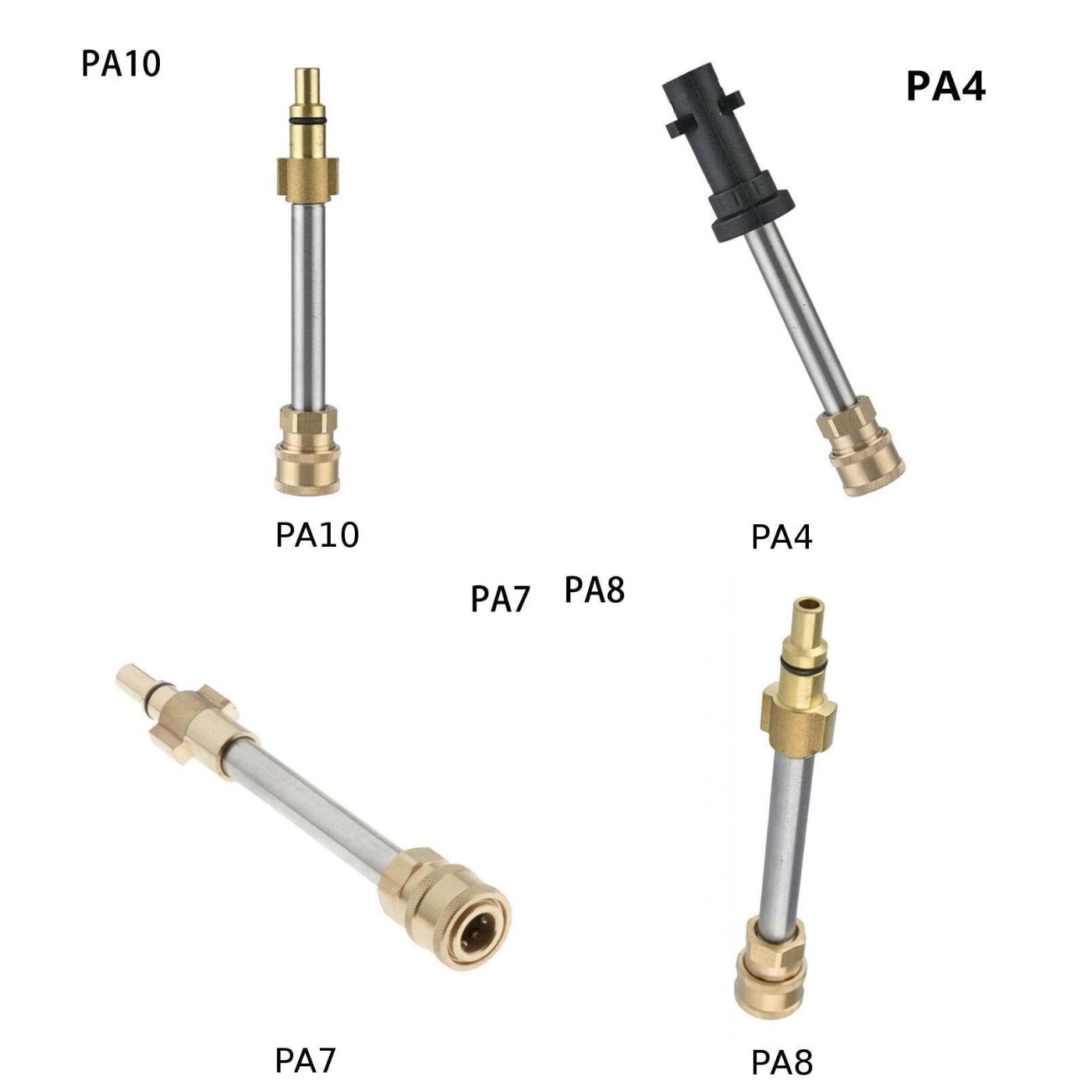 Pressure Washer Adapter 1/4in Water Sprayer High Pressure Converter For Karcher Bosche Sterwins Champion Stihl High Pressure Was