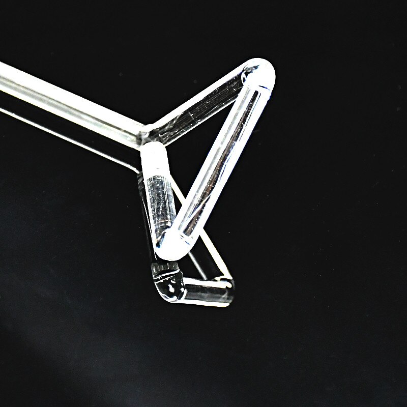 Glass Cell Coating Bar Triangular Cell Culture Dish Coated Stick 5 * 170 mm Cell Applicator Spatula Push Plates 10 pcs