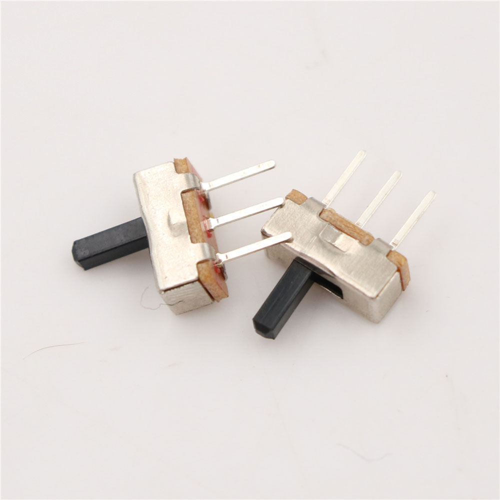 20Pcs Ss12d00 Mini Schuifschakelaar 3Pin Schuifschakelaar 1P2T 2 Positie Schakelaar Handvat Lengte: 3Mm/4Mm/5Mm/