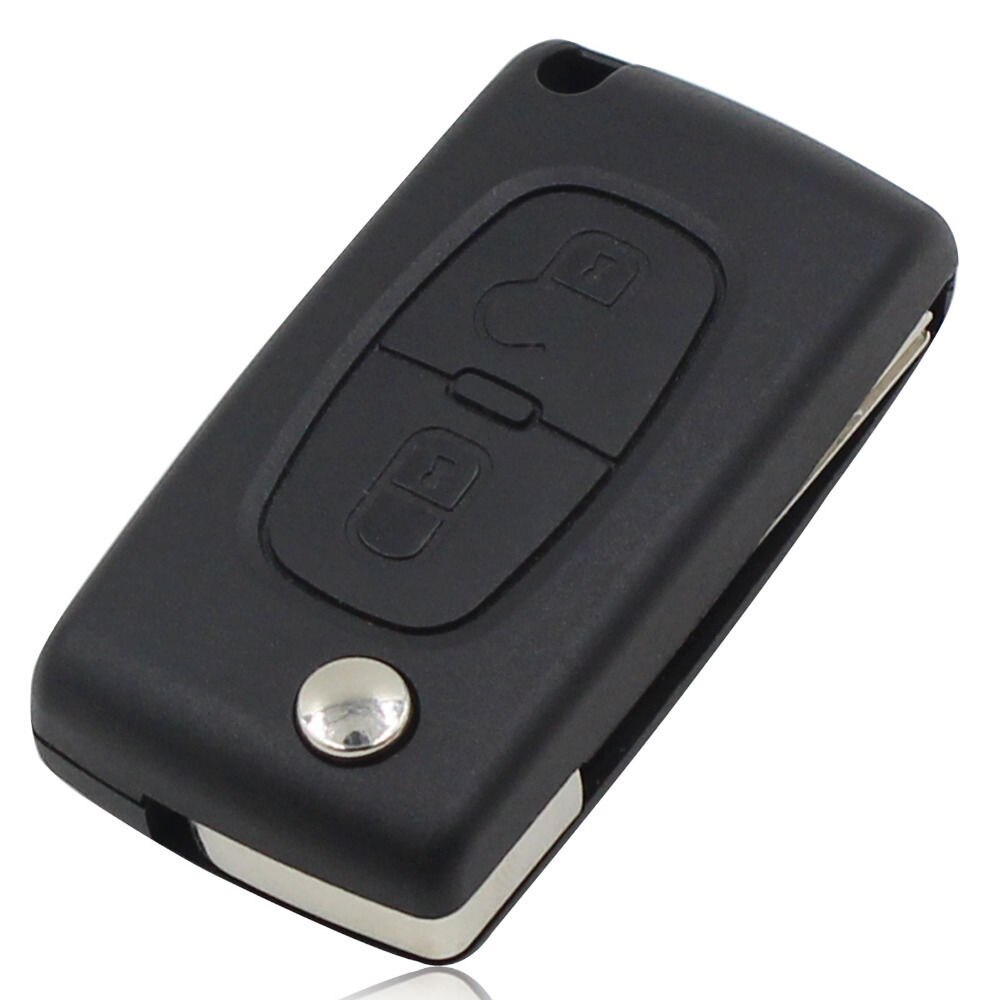 LLAVE MANDO CARCASA PARA CITROEN 2 BOTONES C4 C5 C6 C8 Xsara Picasso CE0536 HU83