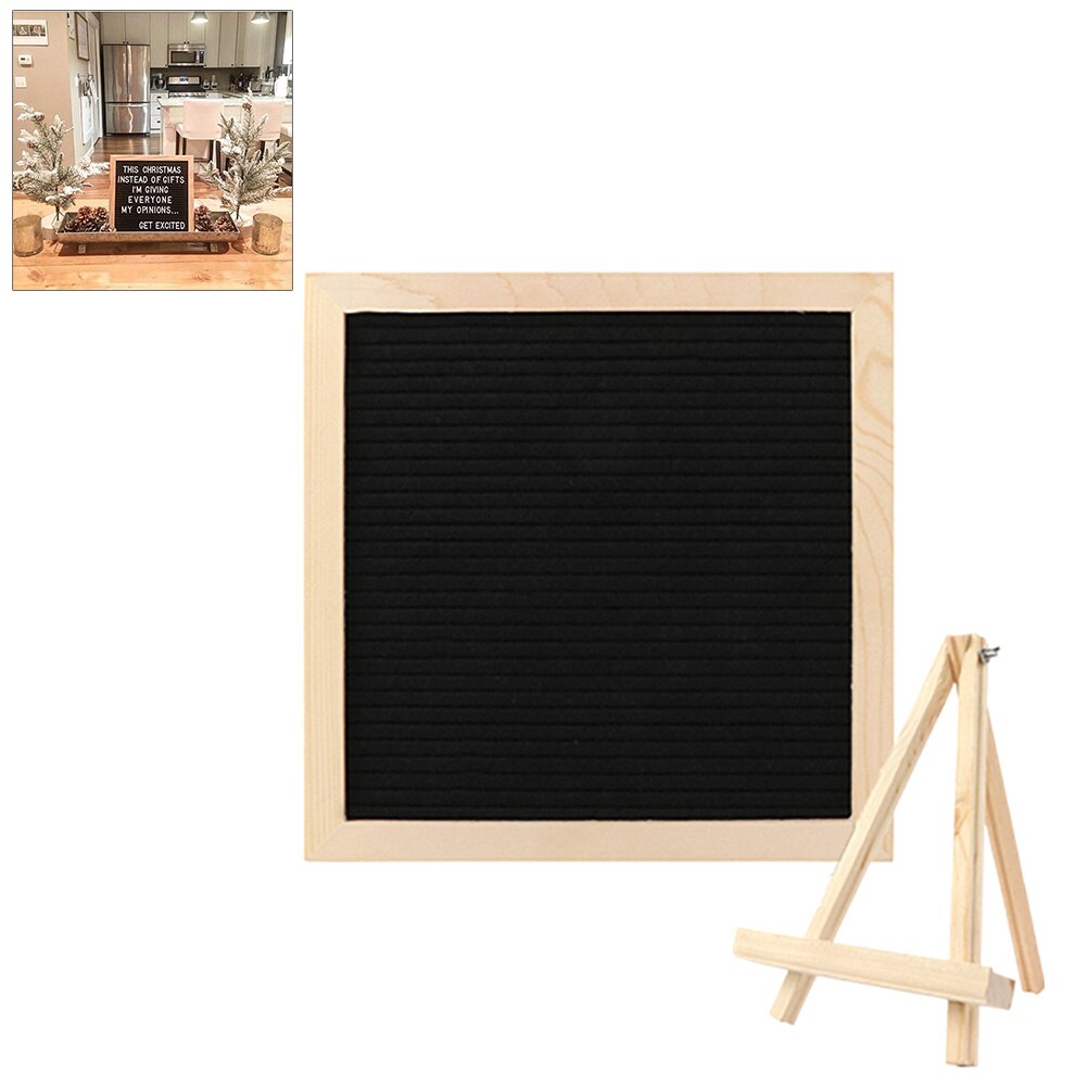 Diy trefilt bokstavtavle med holder utskiftbare tegn bryllup bursdagsfest meldingstavle bar skilt hjemmedekorasjon
