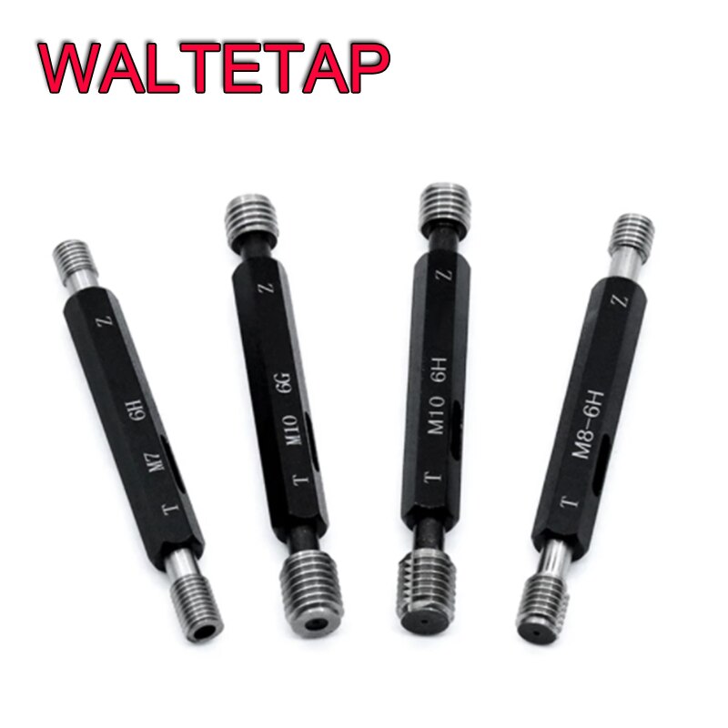WALTETAP Steel Mer-cury Gage ST UNC UNF Machine Thread Plug Gauge S T 2-56 4-40 6-32 1/4-20 3/8-16