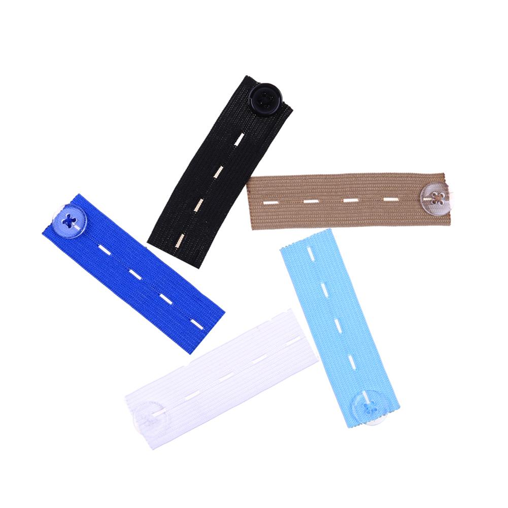 1 stuks Rok Broek Jeans Taille Expander Tailleband Extender Knop Broek Extender Elastische Extender Wonder Knop Riem Gesp