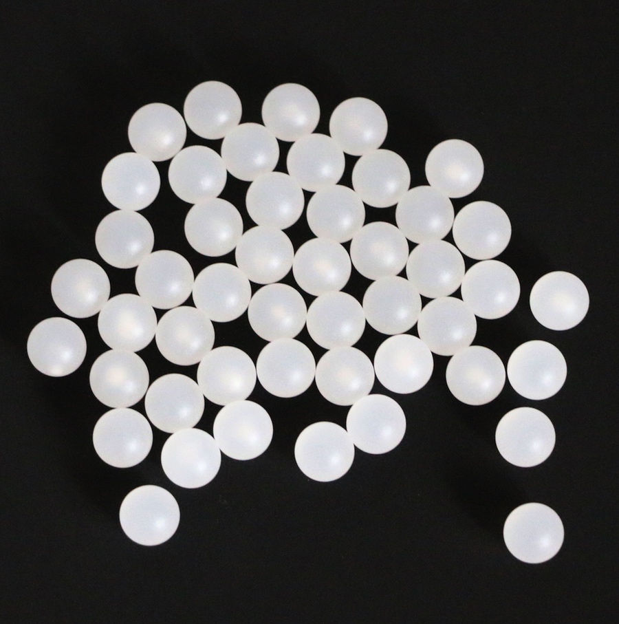 12mm 200pcs Polypropylene ( PP ) Sphere Solid Plastic Balls for Ball Valves and Bearings