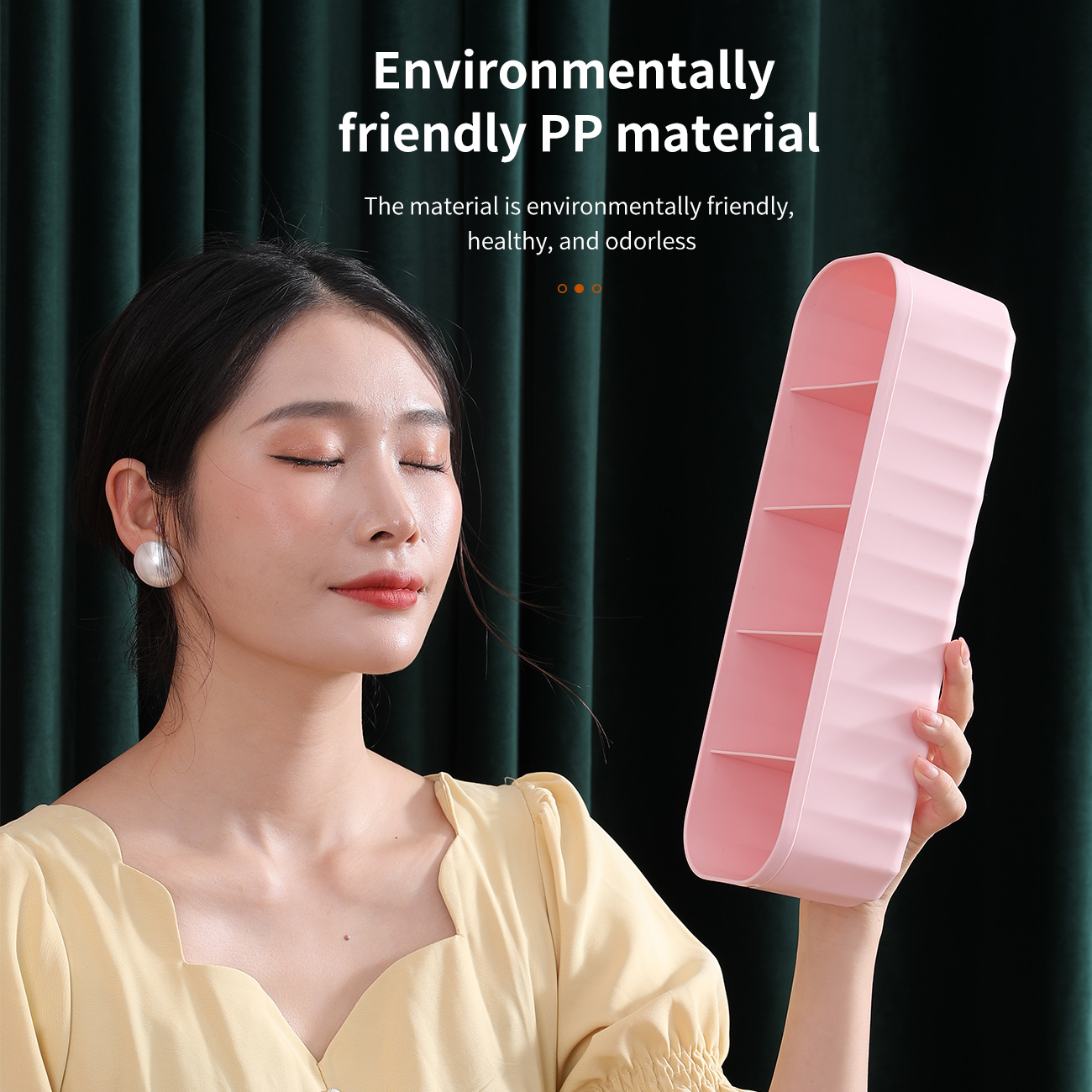 Boîte de rangement en plastique pour chaussettes, Type tiroir ménager, compartiment pour sous-vêtements, avec couvercle, boîte de tri de vêtements