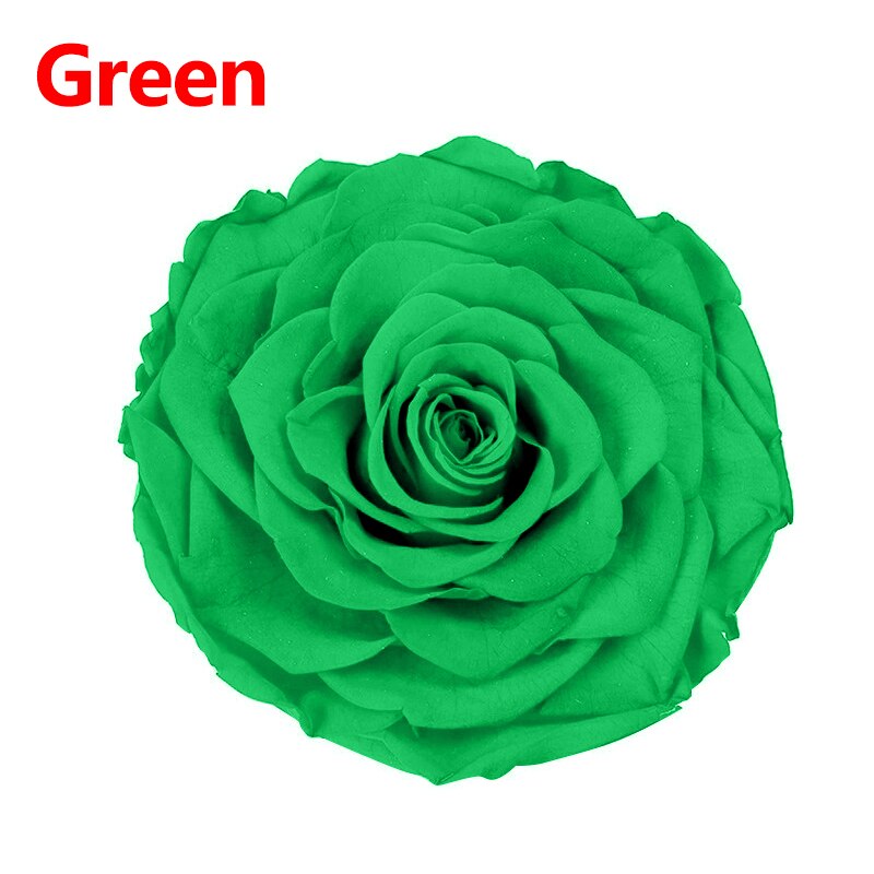 8 Stks/doos Bewaard Rose Bloemen Onsterfelijke Rose 5Cm Diameter Moeders Dag Diy Bruiloft Eeuwige Leven Bloem Materiaal: 6