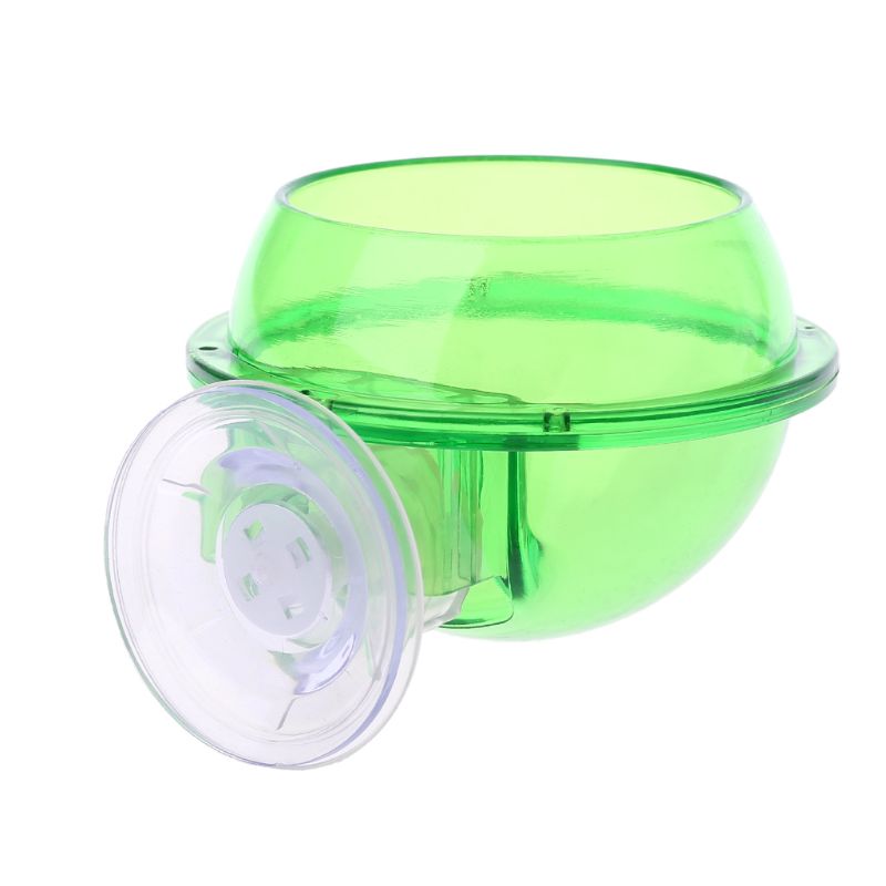 Reptile Anti-escape Food Bowl Cup Turtle Lizard Worm Live Food Container Sucker Feeder