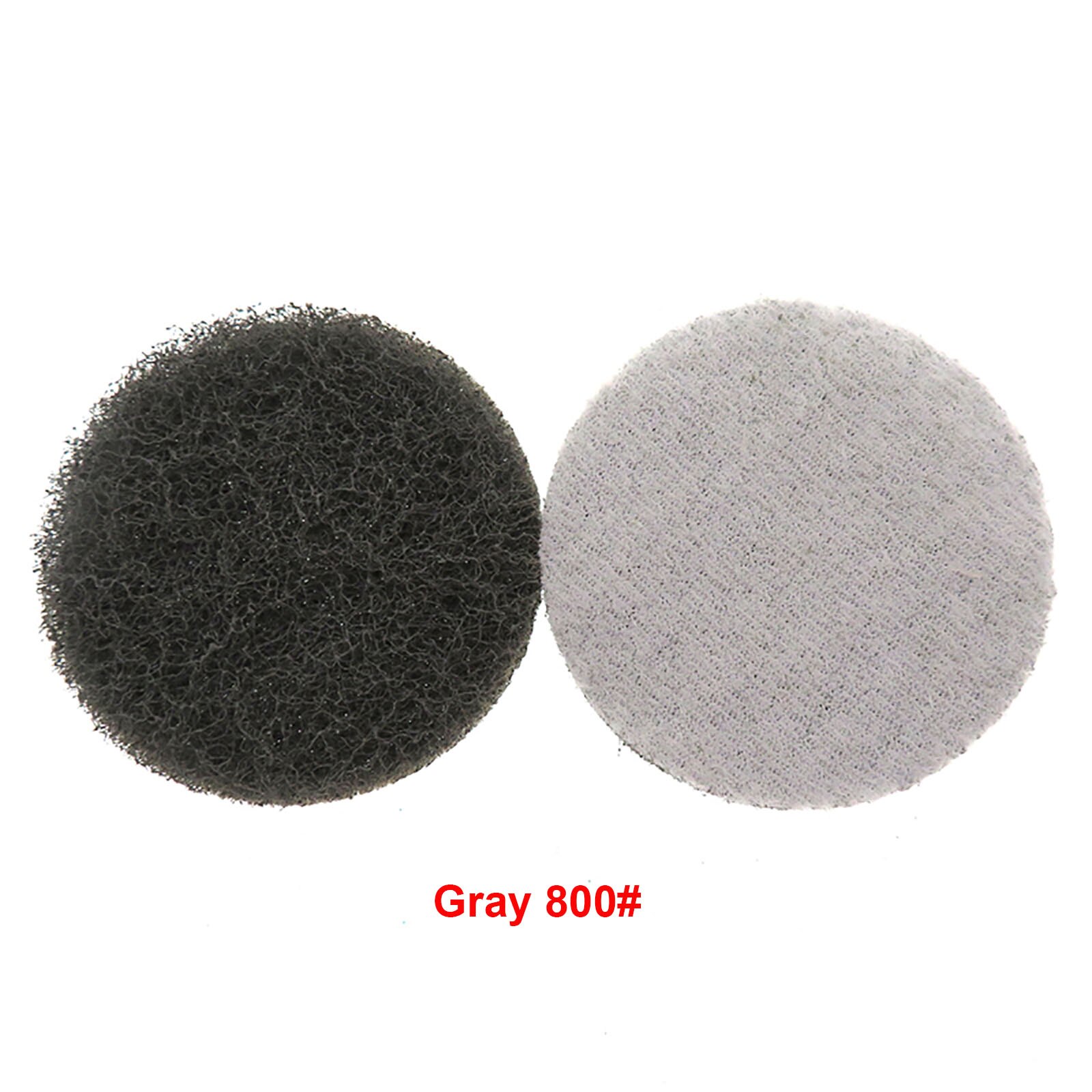 1–100 Stück 2 Zoll 50 mm Beflockung Scheuerschwamm runde Nylonfaser-Schleifscheiben zum Entfernen von Rost, Abstauben, Polieren, Schleifen: Orange / 320