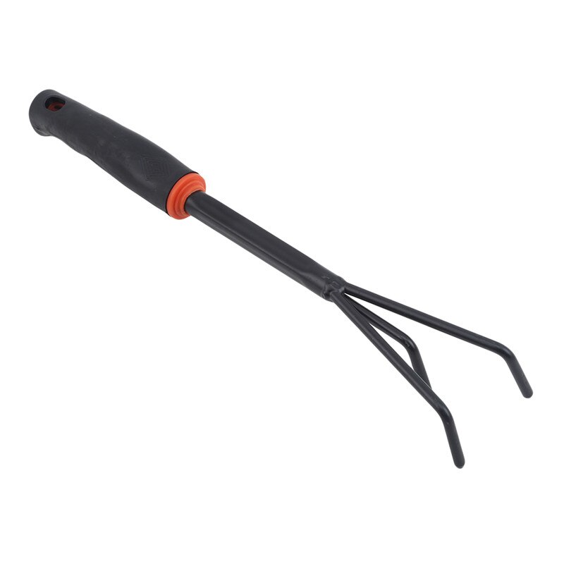 Portable Mini Garden Tool Home Garden Transplanting Tool Garden Supplies Mini Shovel 9 Teeth Steel Rake