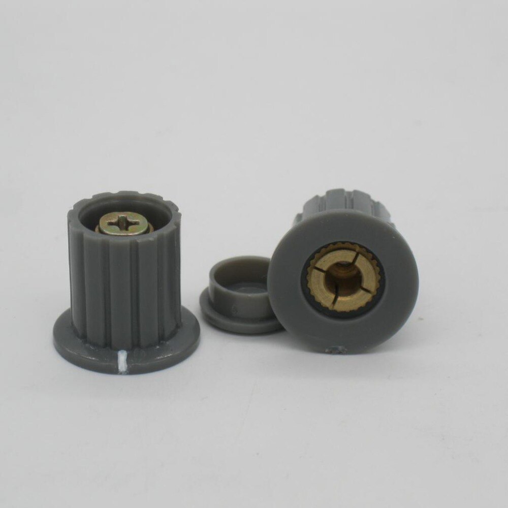 2 pièces WXD3-13-2W Arbre Dia 22 k ohm Rotatif côté Potentiomètre Multitour 10 potentiomètre 10 bague potentiomètre + 2 pièces bouton