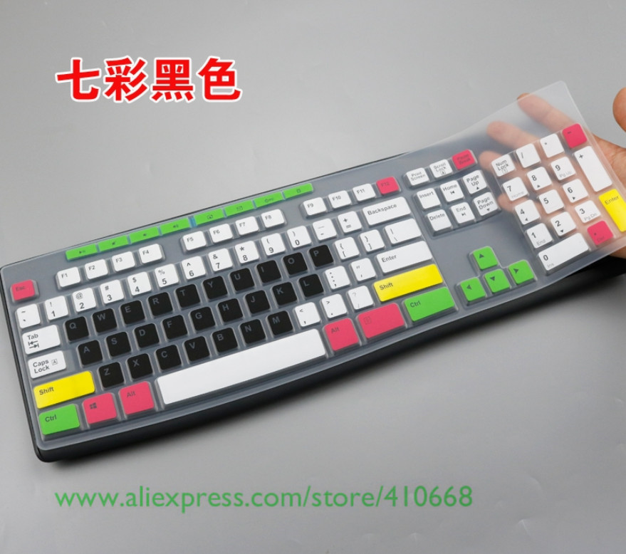 For Logitech Mk200 Mk260 Mk270 Mk275 K200 K260 K270 K275 Silicone Dustproof Mechanical Desktop PC Keyboard Cover Protector Film