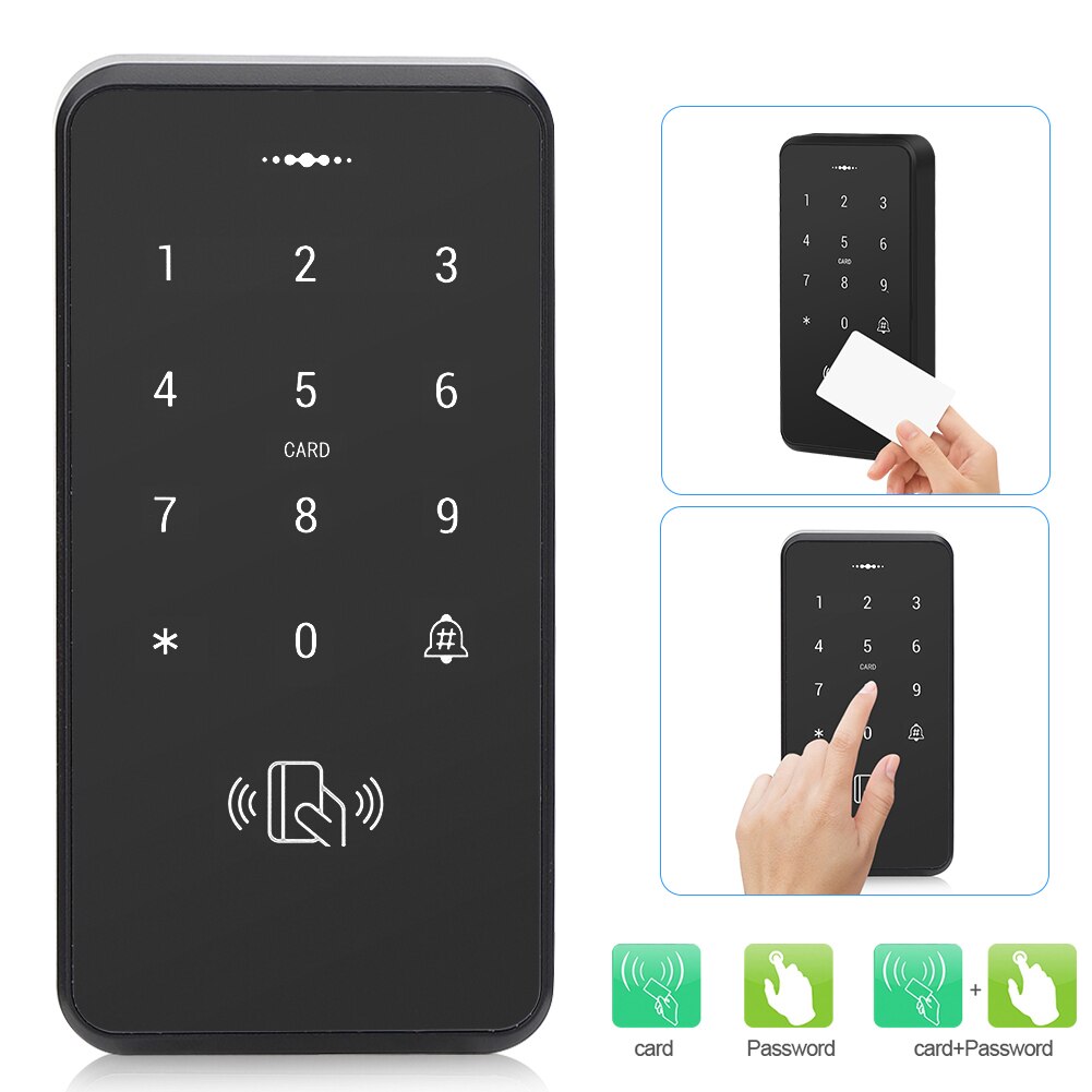 keypad door lock RFID 125KHz WG26/34 Access Control Kit 3000 Users Password Card Keypad Door Opener keypad lock