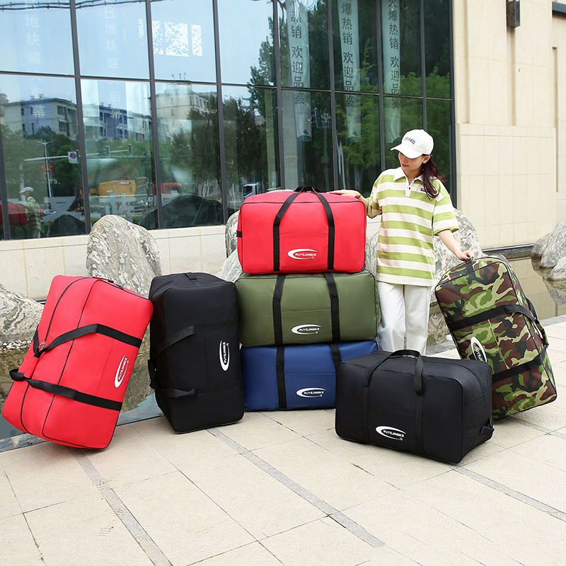Camouflage Luggage Moving House Big Bag Thick Waterproof Oxford Cloth Moving Artifact Large Storage Men's Travel Bags Duffle Bag