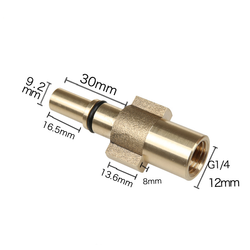 Adapter voor schuimgenerator / sneeuwschuimlans / schuimsproeier voor bosche aqt / aquatak serie hogedrukreiniger