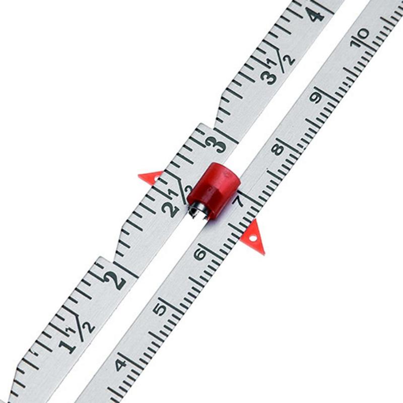 Materiał metaliczny linijka prosta 6 ''15 cm metalowa ręka patchworkowa linijka robić szycia robić pomiaru długości ściegu wysokiej jakości