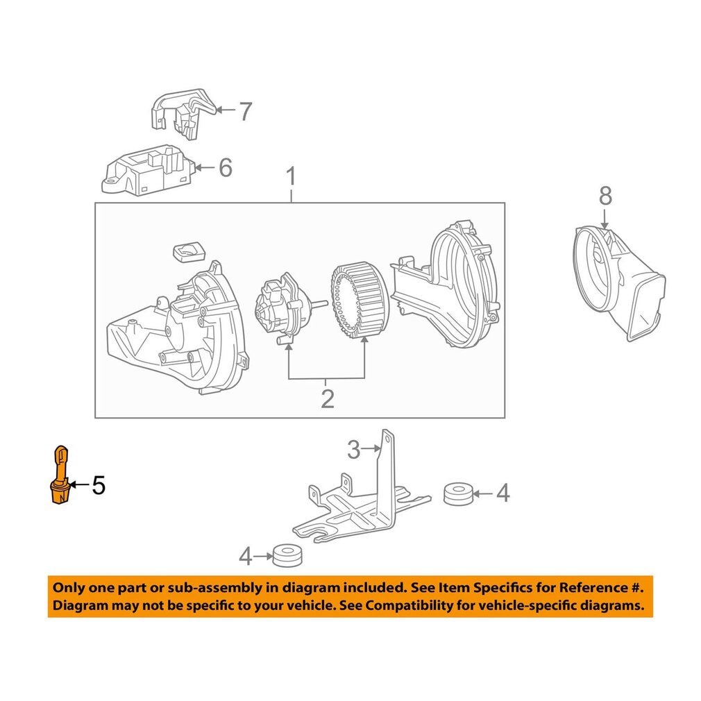 Cabin Air Temperature Sensor Lower ACDelco Original Equipment
