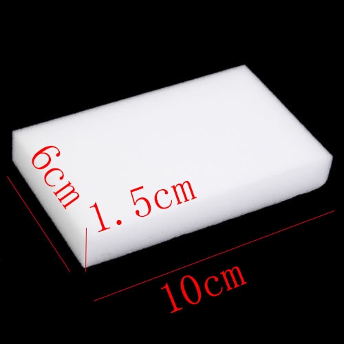 100 Pcs White Magic Sponge Eraser Melamine Cleaner,multi-functional Cleaning 100x60x20mm 50Pcs