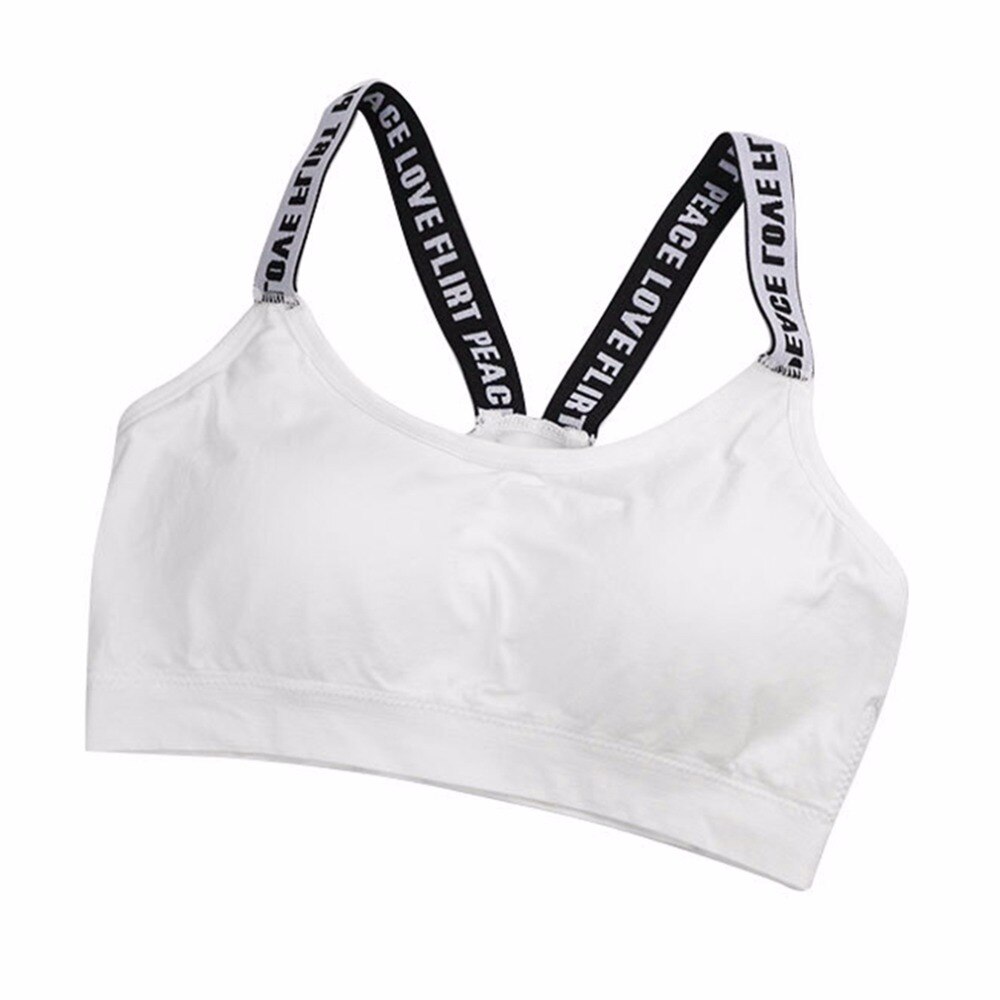 Sujetador deportivo de Yoga para mujer, sostén negro con tirantes cruzados, Tops de tubo transpirables, sujetadores deportivos para Yoga