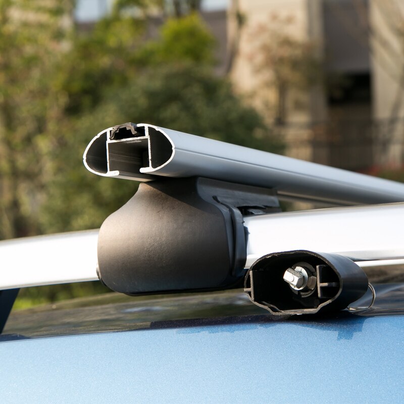 Anti-diefstal Slot Auto Dak Rails Rekken Cross bars Belasting Cargo Bagage Voor Hyundai Santa Fe IX35 Tucson DA024