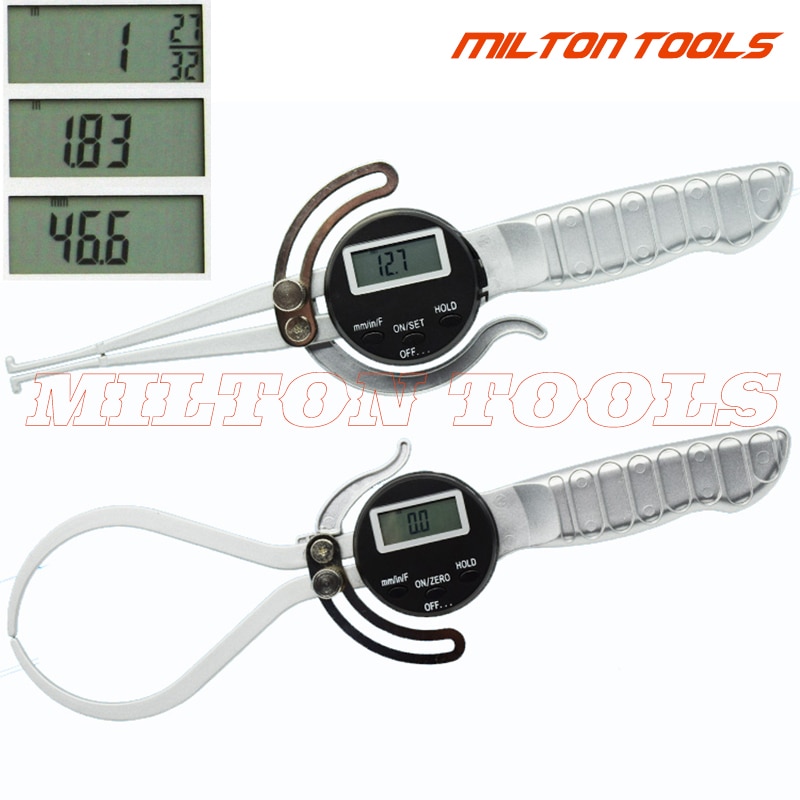 12.7-165mm inside caliper spring loaded ID digital caliper 150mm 6inch OD Digital Electronic Gauge outside Caliper