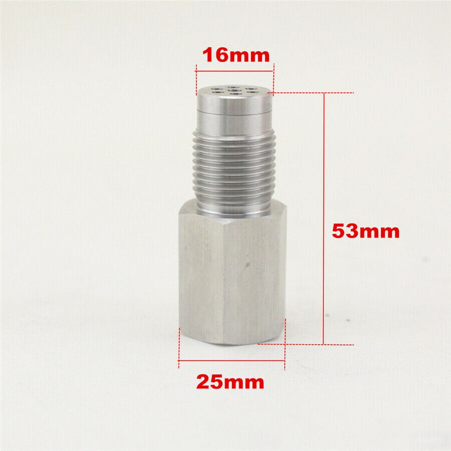 1 Piece Car Oxygen Sensor Extender Spacer Adapter M18X1.5 Bung Catalytic Converter Engine CEL O2 Eliminator Stainless Steel