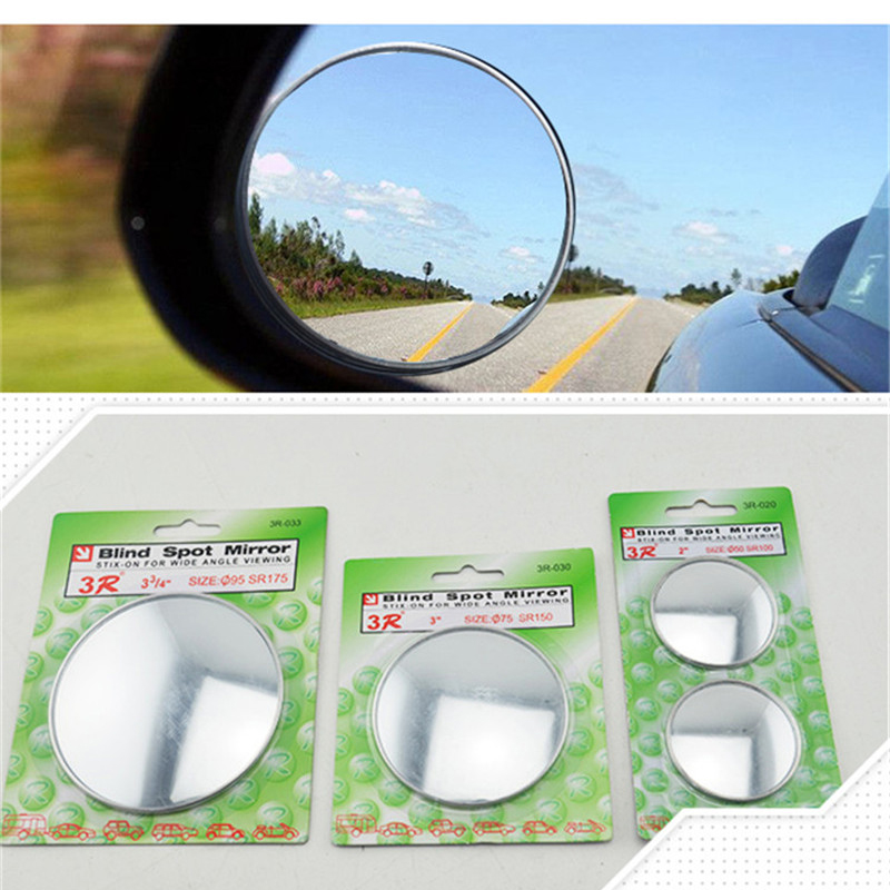 Universele Spiegel Modificatie Accessoires Ronde Bolle Spiegel Hd Extra Blind Spot Super Breed Gezichtsveld