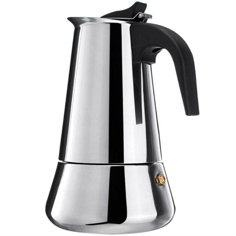 Espresso Maker Moka Pot, Espresso Machine, Rvs Espresso Machine Voor (450 Ml), italiaanse Koffiezetapparaat Espresso En Coffe