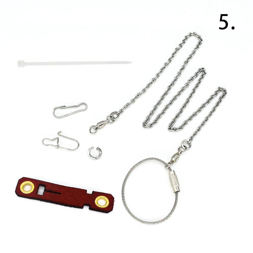 5 Sizes 2 Colour Pet Parrot Leg Ring Ankle Foot Chain Bird Ring Outdoor Flying Training Activity Opening Bird Stand Accessories: 02