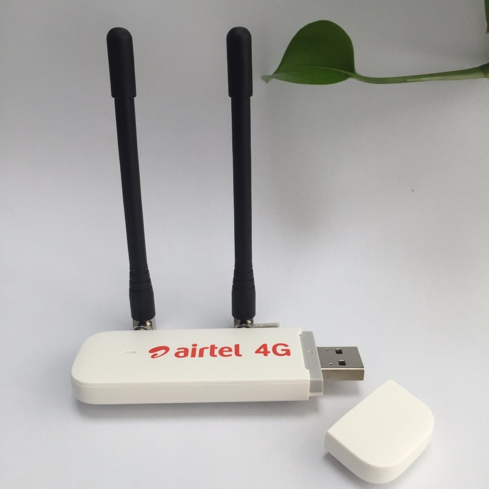 Entriegelte Huawei E3372 E3372h-607 Plus paar antenne 150 Mbps Modem 4G LTE Dongle USB 4G FDD-LTE 2100 1800 2600 900 Band 28 Band40