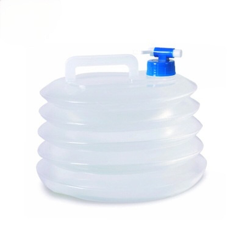 5L-15L draussen Faltbare Wasser Tasche Camping Faltbare Wasser Behälter Trinken Multifunktions Teleskop Lagerung Wasser Flasche