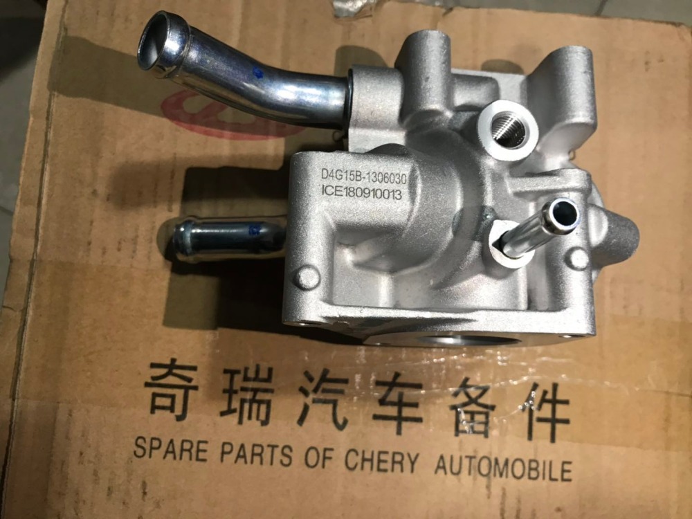 Thermostat seat assembly for tiggo 3x tiggo2 D4G15B engine Thermostat cover D4G15B-1306030