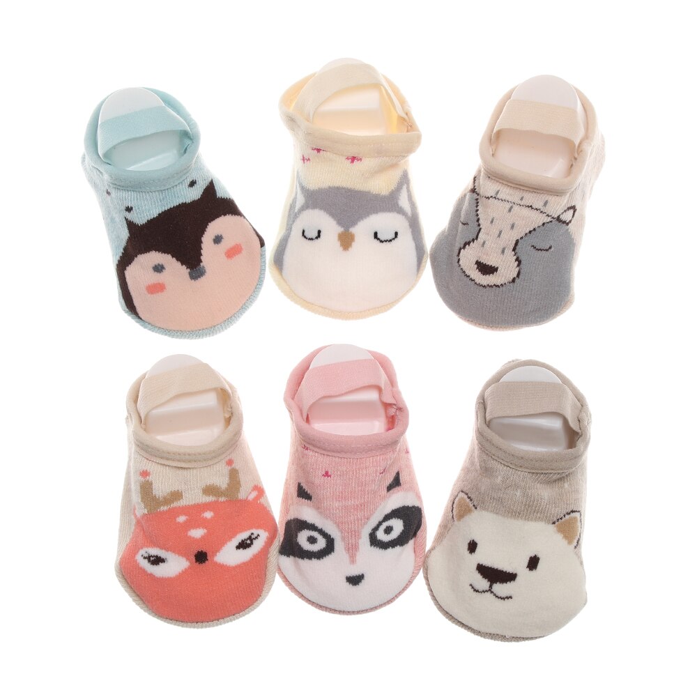 1 paire de chaussures mignonnes pour bébés tout-petits | Chaussettes de sol antidérapantes en coton, chaussons de premiers marcheurs, chaussons confortables pour garçons et filles