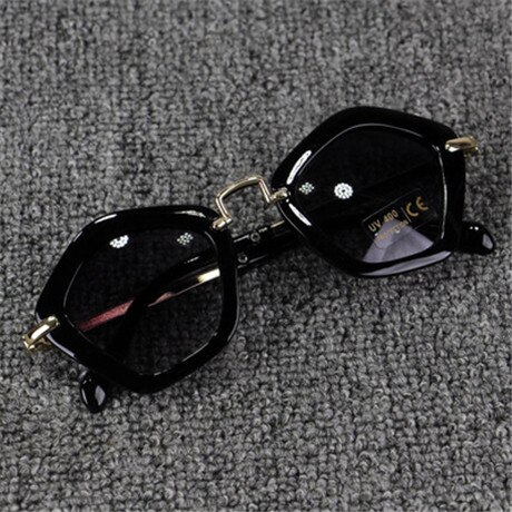 Beautyeye barn barnebelegg solbriller merke camellia gutter jenter goggle solbriller  uv400: Svart