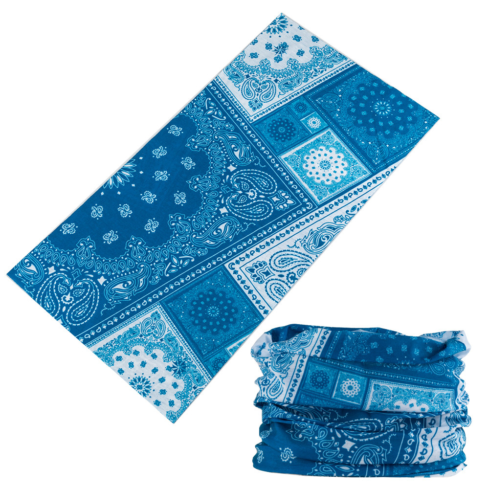 Ansiktsbandanas tubulär cykelbandana pannband multifunktionella cykel paisley ansiktsskydd halsvärmare huvudduk turban buffs: Kaki