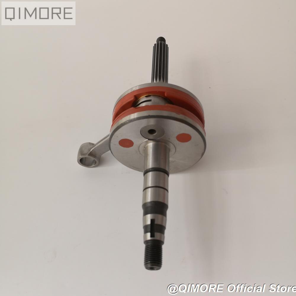 +2mm Stroker Performance Crankshaft for 2 stroke 90cc Scooter Moped ATV QUAD Minarelli 1E50QMF JOG90 4DM KEEWAY Hurricane 90