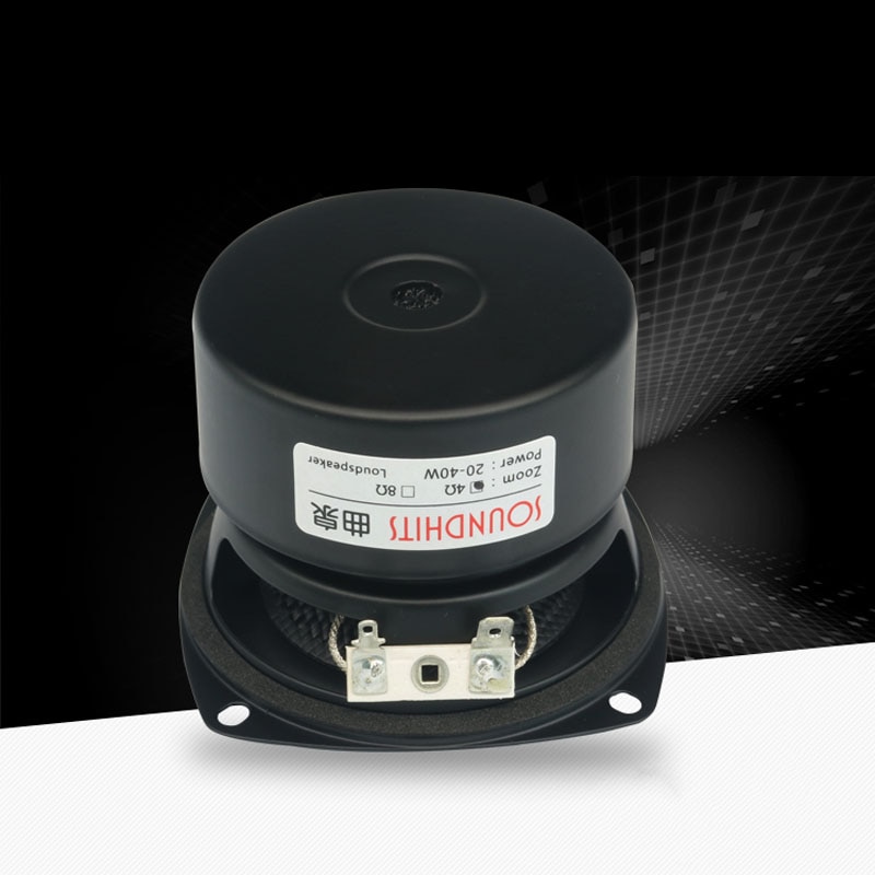 25 ~ 40w 3 tommer højttaler 4 ohm~ 8 ohm bashøjttaler subwoofer højttaler bas hifi højttalerenhed glasfibervævet bassin lavfrekvent kraftig
